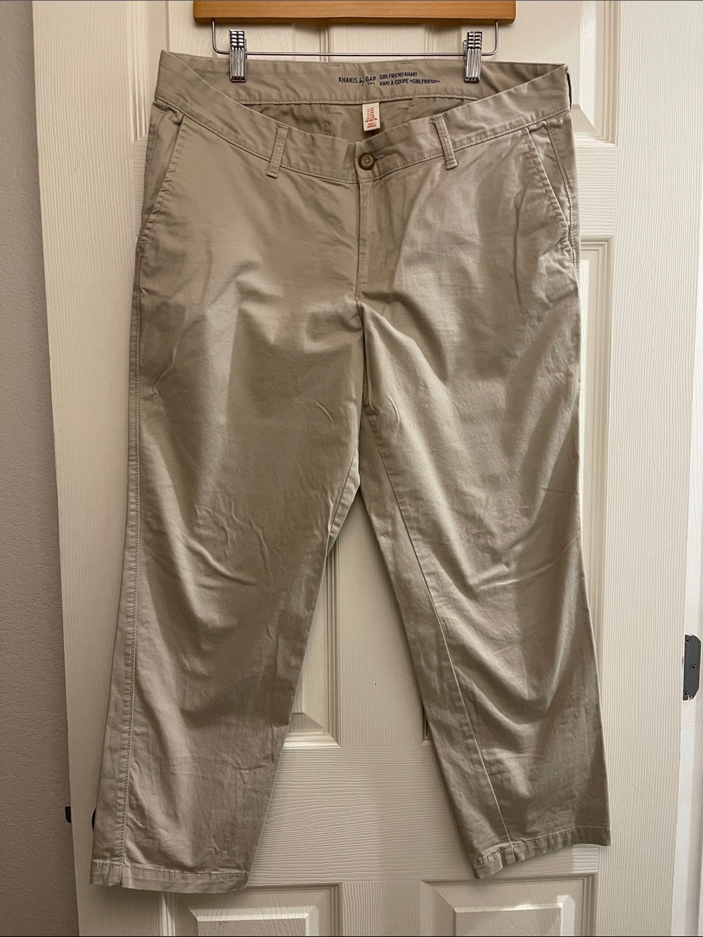 GAP Woman’s Beige Straight Chino Pants